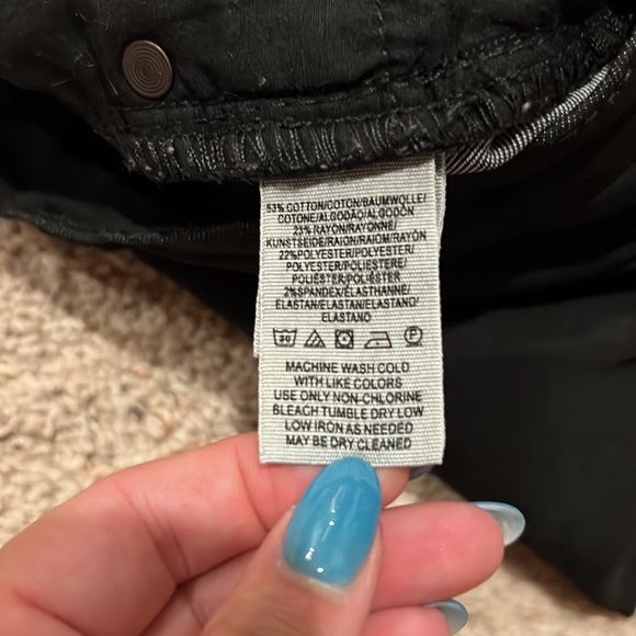 Free People Jeans Black Size 26 High Rise Skinny - Picture 7 of 7